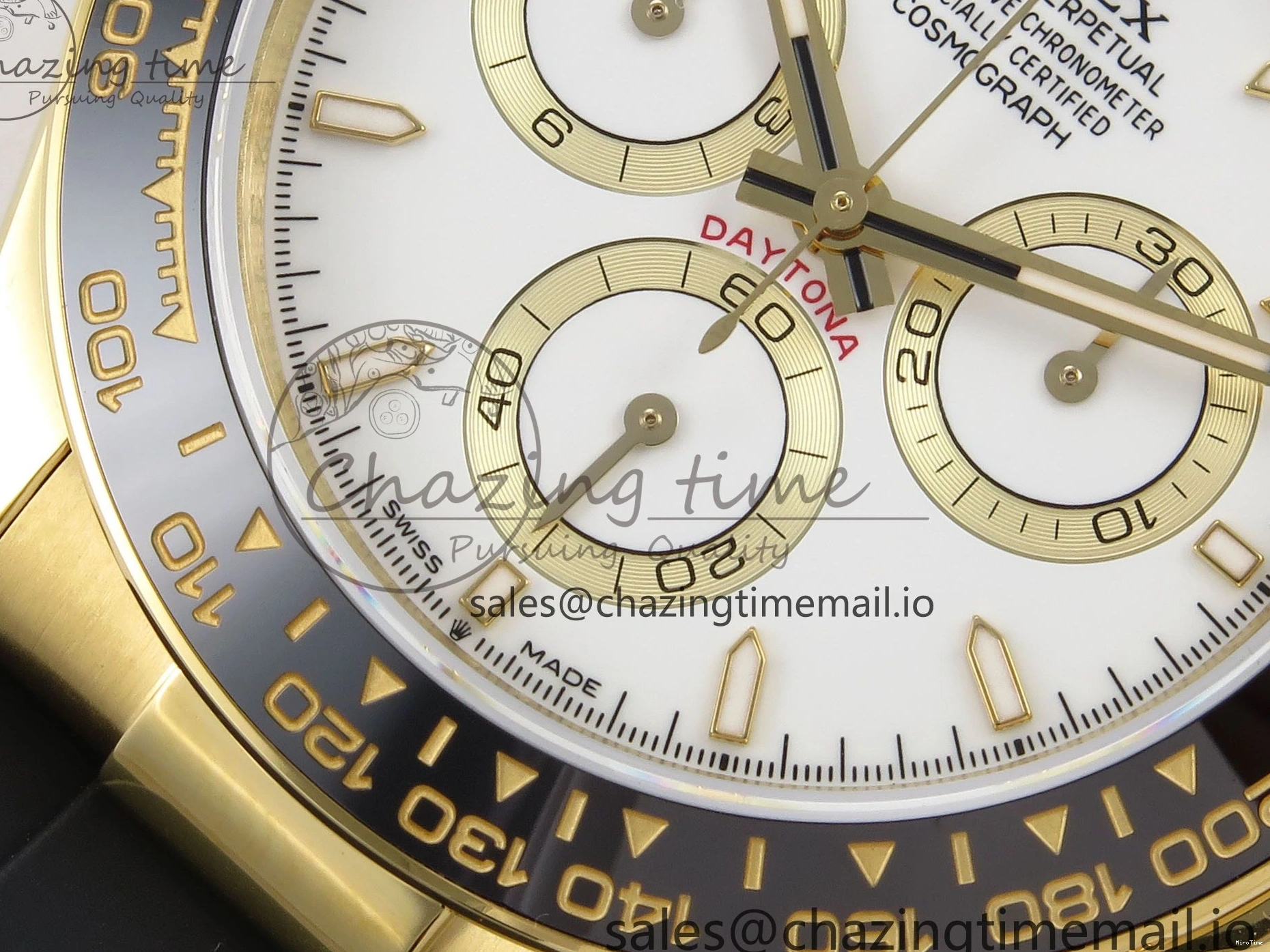 MiroTime 0417 Colorful Daytona 126518 QF 1:1 Best Edition White Dial on Oysterflex Strap SH4131 V6（Gain Weight） 1201